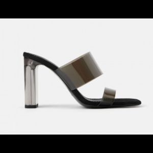 Zara clear heels
